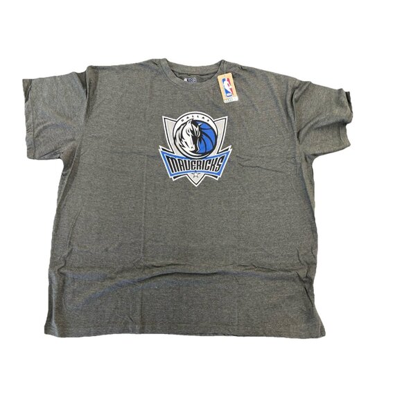 NWT Dallas Mavericks T-Shirt Gray Men's 5XL NBA Store - Picture 1 of 7
